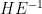 $HE^{-1}$